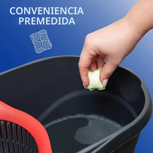 Vista 3 de O-Cedar Paquete de limpieza de suelos con fregona y paquetes de limpieza (paquete de 1)