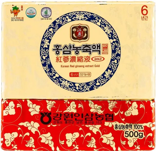 Vista 7 de Gangwoninsam ] Extracto de ginseng rojo coreano de oro, 17.64 oz / 17.63 onzas líquidas – Contiene extracto de raíz de ginseng rojo coreano 100%