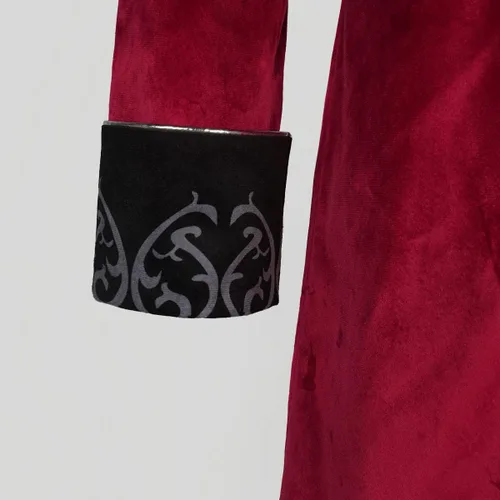 Vista 5 de IWQBQ Men's Medieval Steampunk Tailcoat Halloween Costumes Gothic Vintage Court Jacket