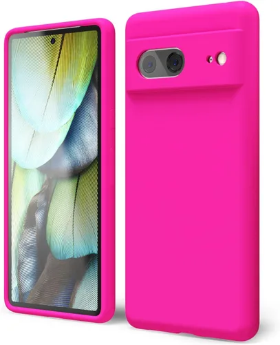 Vista 13 de oakxco para Google Pixel 6A Funda de teléfono de silicona líquida, diseño estético lindo y delgado para mujer y niña, cubierta de gel suave, lisa
