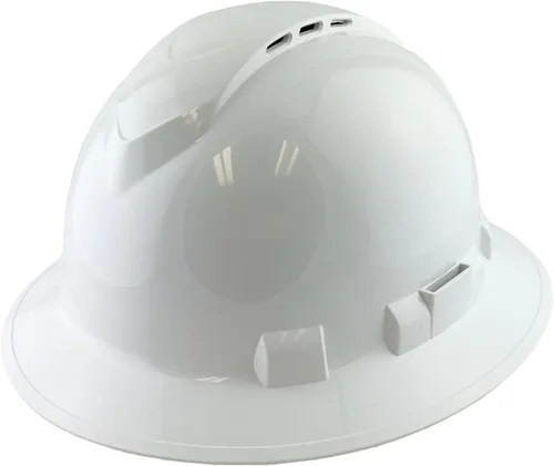 Vista 36 de Texas America Safety Company Casco duro RIDGELINE de ala completa con ajuste de perilla de 6 puntos y bolsa