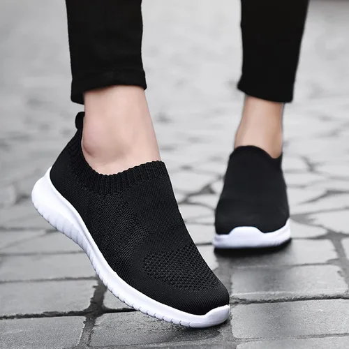 Vista 5 de LANCROP Zapatos de enfermera para mujer, zapatos deportivos para caminar, cómodos, ligeros, zapatos de entrenamiento