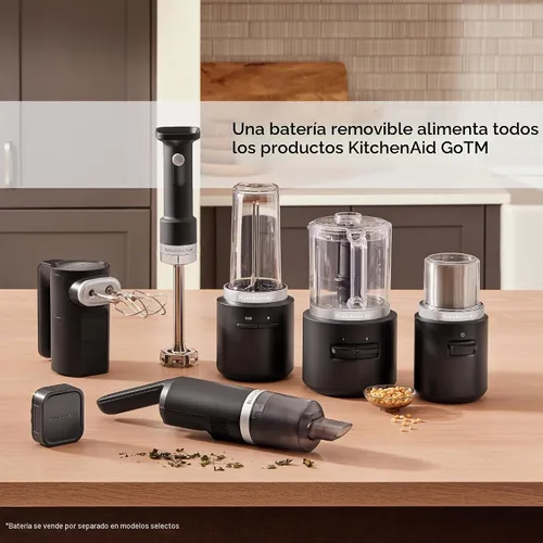 Vista 6 de KitchenAid Go - Batidora personal inalámbrica - la batería se vende por separado, KSBR200