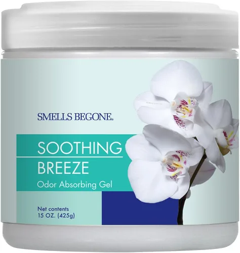 Vista 9 de SMELLS BEGONE Eliminador de olores de gel de 15 onzas – Absorbe y elimina los olores difíciles en áreas de mascotas, baños, sótanos, garaje
