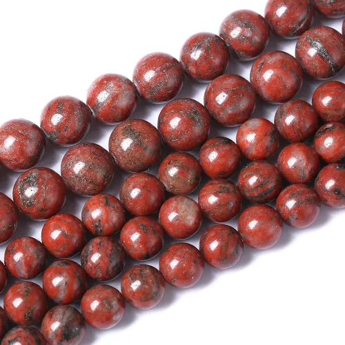 Vista 149 de 100 cuentas de piedra multicolor natural de 0.236 pulgadas (0.236 in), cuentas espaciadoras sueltas redondas para hacer pulseras, collares, aretes