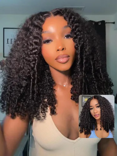 Vista 13 de Pelucas de cabello humano Bob de Beauty Forever, rubia con raíces marrones, parte lateral, corte recto, 7x5 encaje HD, adiós a los nudos, peluca Bob