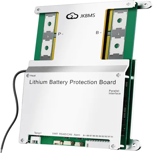 Vista 10 de JKBMS Smart BMS 4S-8S 100A 1A Active Balance Integrado Bluetooth con CAN RS485 PCB Placa de Protección de Batería para Paquete de Batería LiFePO4