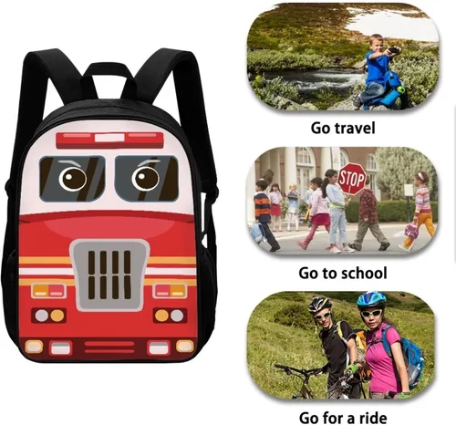 Vista 173 de HUGS IDEA Los animales frescos 3D niños escuela libro bolsa niños impresión mochilas, Baloncesto, Moderno