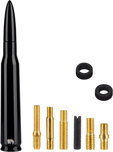 Vista 4 de ONE250 Antena estilo bala para Dodge RAM (RAM 1500, RAM 2500 o RAM 3500 1994-2019) y Ford Serie F