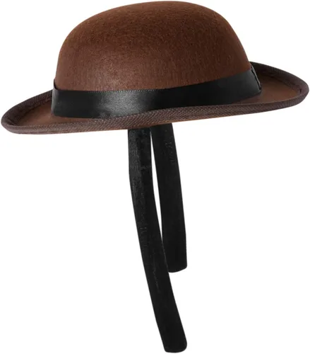 Vista 4 de Rubies Mini Derby - Gorro para mujer, color marrón, Marrón