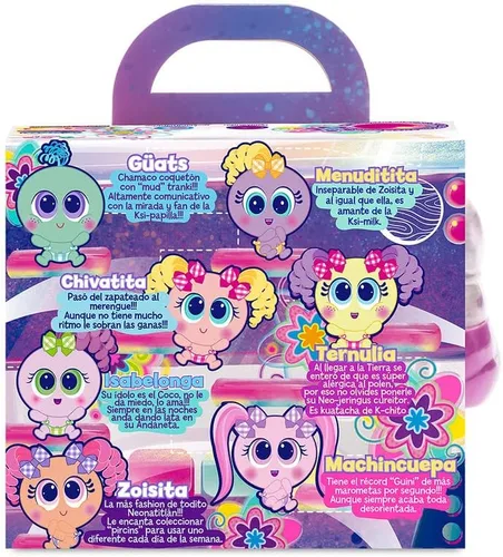 Vista 7 de Muñeca Bebé Ksimerito Chivatita Rosa