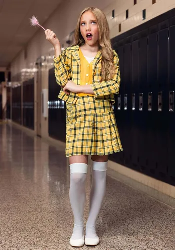 Vista 4 de Disfraz de Cher Clueless para niña