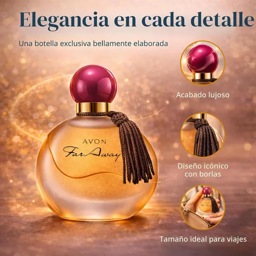 Vista 7 de Eau de Parfum Far Away Spray perfume para mujeres, 1.7 onzas fluidas, Avon