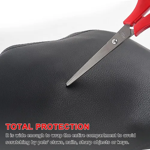 Vista 2 de Funda para consola central, para Ford Explorer 2012-2019, accesorios impermeables, de microfibra, de cuero, caja de reposabrazos, funda protectora