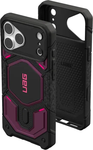Vista 10 de UAG Monarch Pro - Funda para iPhone 18 Pro Max / iPhone 17 Pro Max, fibra Monarch Pro - Fibra de carbono