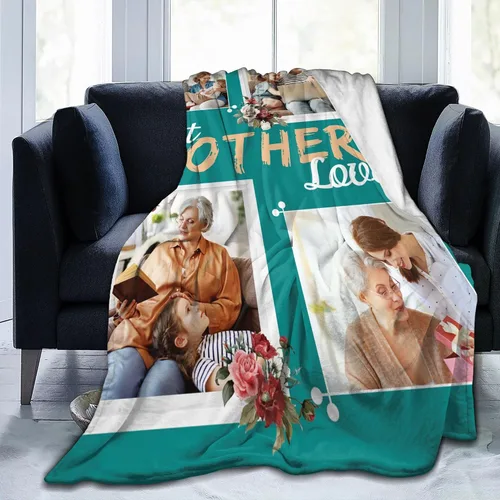 Vista 70 de JCETUNO Regalos personalizados de San Valentín para él y ella, mantas personalizadas con foto, mantas de fotos personalizadas, mantas de fotos