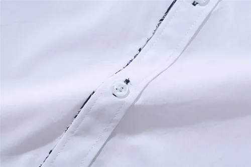 Vista 5 de Jandukar Short Sleeve Dress Shirts for Men Collard Button Up Shirts