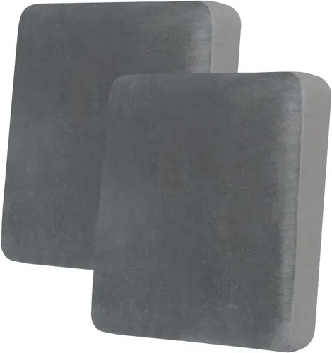 Vista 32 de hyha Fundas de cojín de terciopelo para sofá, fundas de asiento suaves para sofá modular de 3 cojines, lavables, funda mágica para sofá con parte