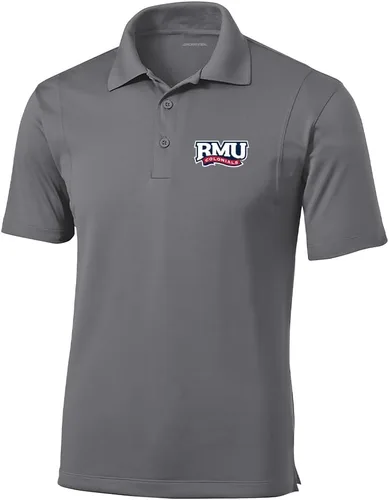 Vista 31 de Polo atlético de micro piqué NCAA para hombre Prime con cuello propio