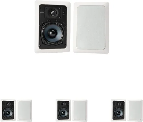 Vista 13 de Polk Audio RC55i altavoz de pared de dos vías (dos unidades, color blanco) Blanco