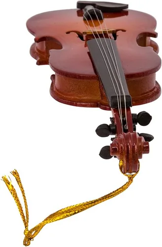 Vista 7 de Kurt Adler - Adorno de violín de madera de 5.5