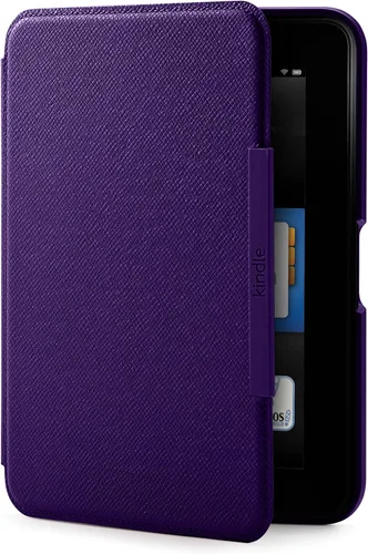 Vista 2 de Amazon Kindle Fire HD 7" (Generación Anterior) Standing, funda de piel, Royal Purple (Will sólo ajuste Kindle Fire HD 7," Generación Anterior)