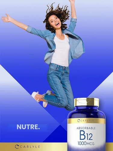 Vista 6 de Carlyle Vitamina B12 1000 mcg Absorbable 400 cápsulas blandas