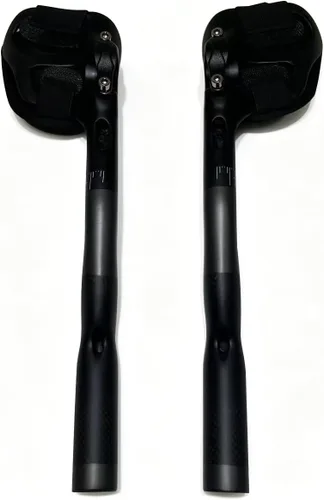 Vista 10 de TT Bars Carbon Bike Areo Bars Manillar RXL SL Bullhorn Manillar 340 Carbon Aero Bars Aero Manillares Negro 3K Brillante 31.8X340mm Triatlón Aero