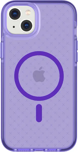 Vista 21 de tech21 iPhone 14 Pro Max Evo Check compatible con MagSafe® – Funda protectora delgada y absorbente de golpes con protección FlexShock Multi-Drop