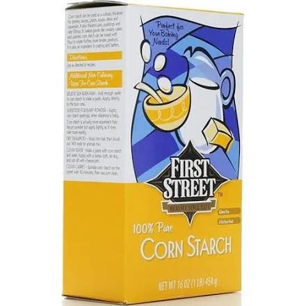 Vista 2 de First Street Almidón de maíz, 16oz