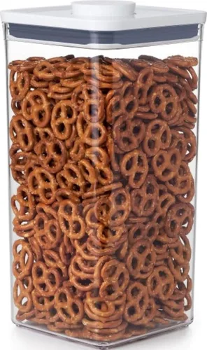 Vista 14 de OXO Good Grips POP - Recipiente hermético de almacenamiento de alimentos - Caja Grande Mini 1.1 Qt Ideal para bolsitas de té, suministros