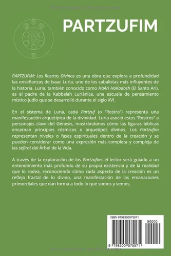 Vista 2 de PARTZUFIM Los Rostros Divinos (Spanish Edition)