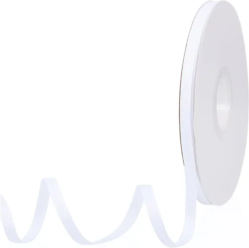 Vista 122 de Cinta de grogrén de doble cara de color liso azul bebé de 1-1/2 pulgadas x 50 yardas para envolver regalos, bodas, fiestas, manualidades, lazos