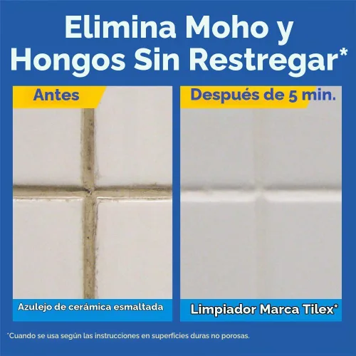 Vista 3 de Tilex 35600 desinfecta el removedor instantáneo del moho, espray de tubo inteligente de 32 onzas, 9/cartón