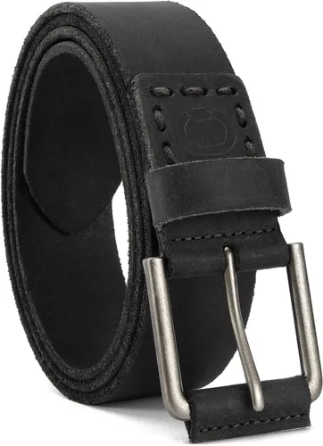 Vista 22 de CHAOREN Cinturón de cuero de grano completo para hombre, cinturones de trabajo para hombres, resistentes, uso diario para pantalones de mezclilla