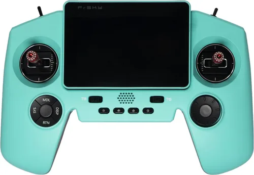 Vista 2 de FrSky Twin X-Lite Transmisor Dual 2.4G Sistema de radio (verde)