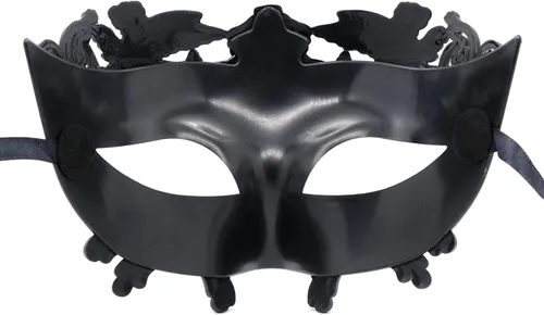 Vista 9 de Thmyo Máscara de mascarada, máscara de plástico griego romano para fiesta de Halloween