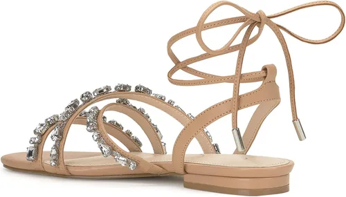 Vista 6 de Jessica Simpson Women's Rabenie Lace Up Sandal Flat