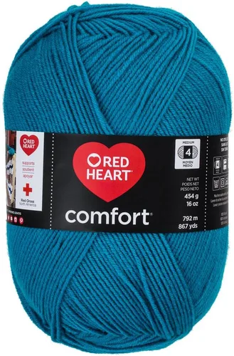 Vista 36 de RED HEART Hilo Comfort Shimmers, ópalo blanco Ópalo blanco brillante