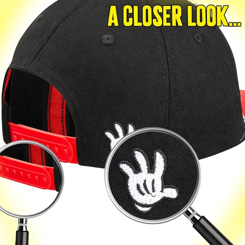 Vista 5 de Disney Gorra de béisbol de Mickey Mouse Comics tallas para jóvenes y adultos ajustable 100 algodón