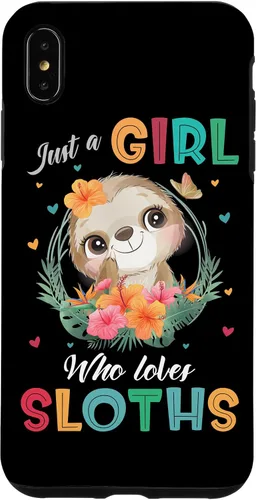 Vista 11 de Just a Girl Who Loves Sloths Case for iPhone 17