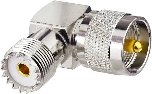 Vista 6 de BINGFU Adaptador de radiofrecuencia macho a hembra, paquete de 2, 50 ohmios