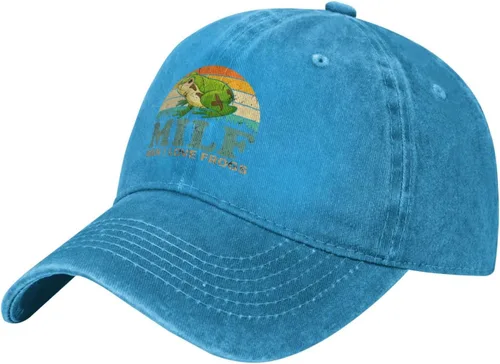 Vista 25 de Sombrero de ranas Hombre I Love Frogs Sombrero Hombres Gorra de béisbol Gorras ajustables