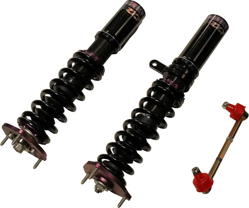 Vista 159 de Amortiguadores de Bobina D2 Racing RS Ajustables en 36 Maneras para Jaguar S-Type 2000-2008
