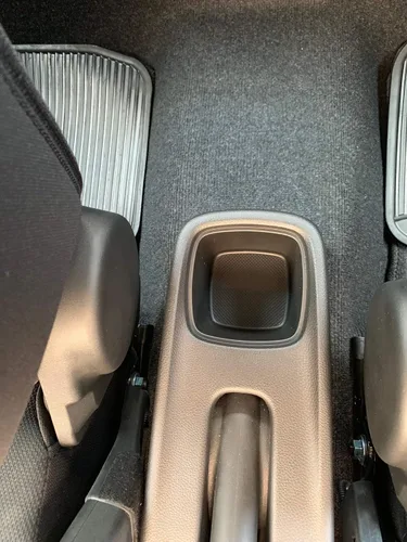Vista 2 de caja de consola reposabrazos de piel para el centro del automóvil; caja de almacenamiento y reposabrazos, Beige