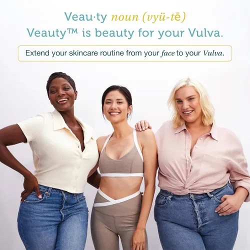 Vista 6 de say la V. Spray de higiene femenina refrescante para neutralizar el olor de vulva, prebióticos naturales, aloe vera y agua de rosas, probado por