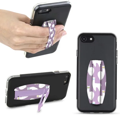 Vista 14 de Gear Beast Agarre universal para teléfono celular, soporte elástico ultra delgado para dedos y soporte para teléfono