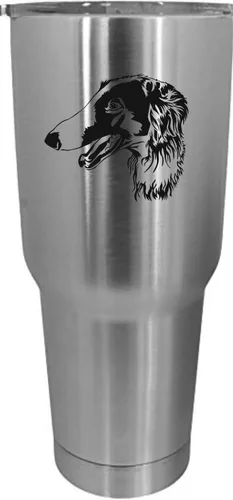 Vista 286 de Cairn Terrier - Vaso grabado con temática de perro, 30 onzas