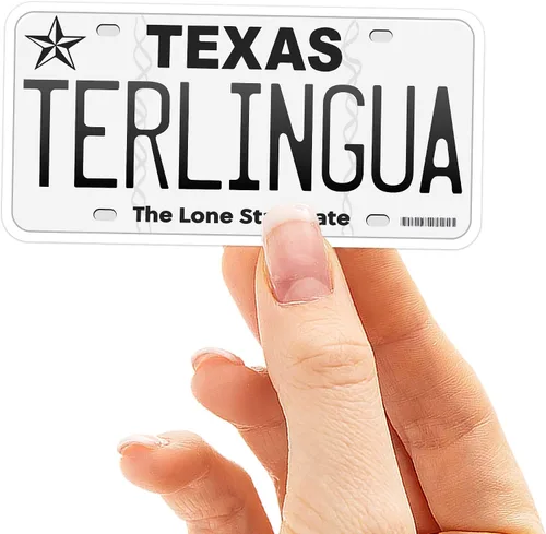 Vista 41 de Calcomanía para placa de matrícula de Texas, elige entre más de 50 ciudades de TX, calcomanía para parachoques de Texas para automóvil, calcomanías