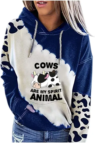 Vista 56 de Sudaderas con capucha para mujer, con cuello de botón, sin botones, con cordón, manga larga, lindas, ropa para adolescentes y niñas
